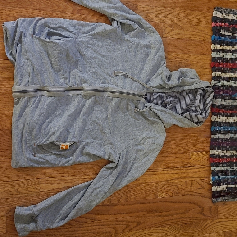 Reversible Boss Orange Zip-Up Hoodie